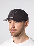 Бейсболка 47 BRAND арт. B-AC17CTP-BKB New York Yankees MLB (черный / черный)